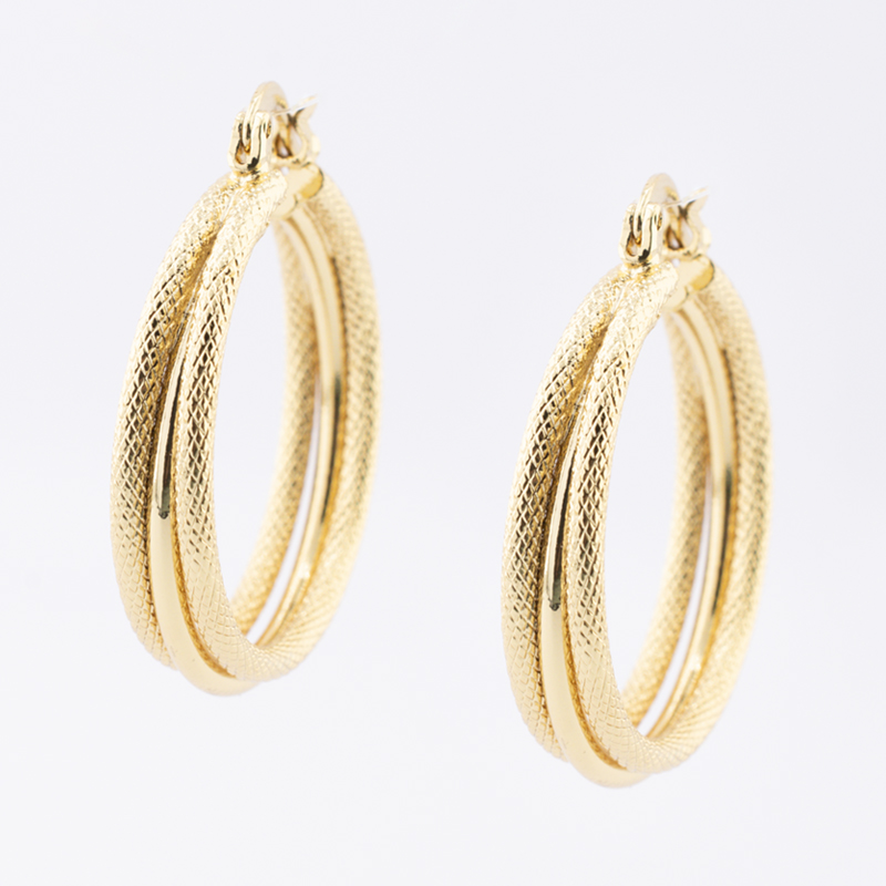 ARRACADA CHAPA GOLDEN CASTING