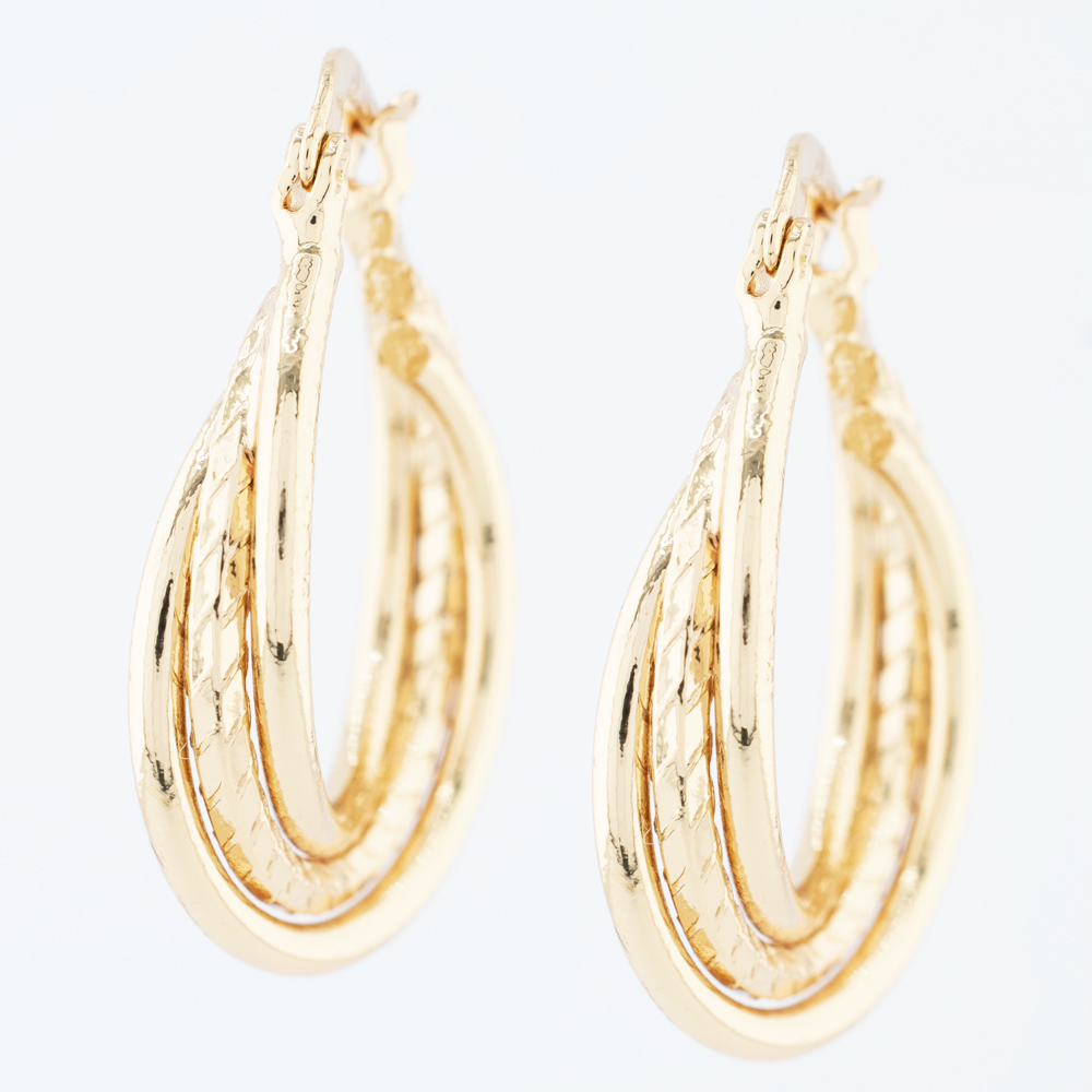 ARRACADA CHAPA GOLDEN CASTING