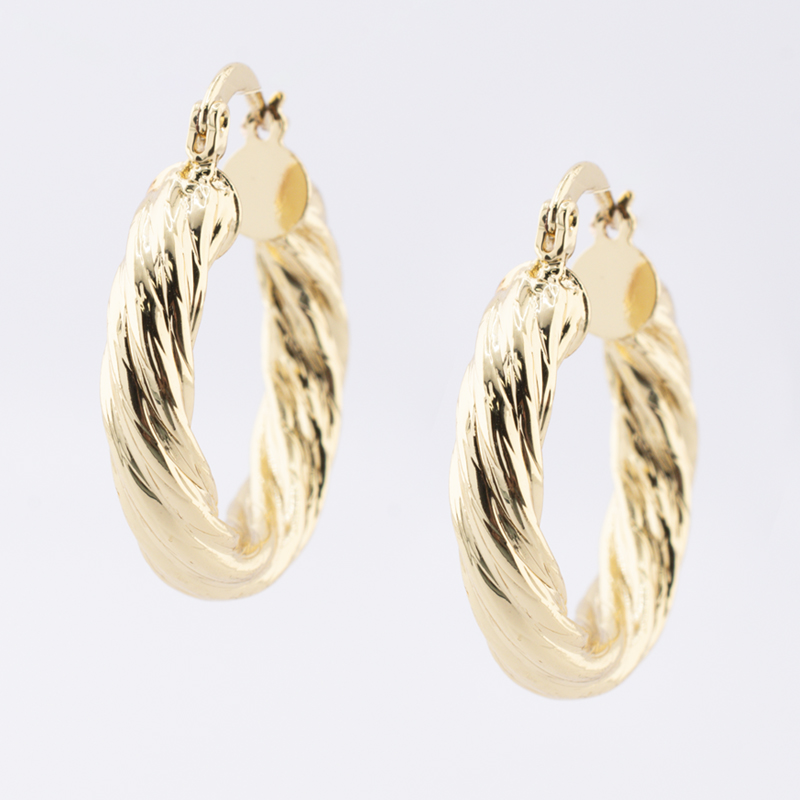 ARRACADA CHAPA GOLDEN CASTING
