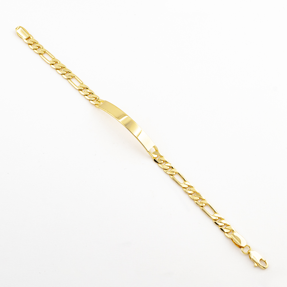 PULSERA CHAPA GOLDEN CASTING