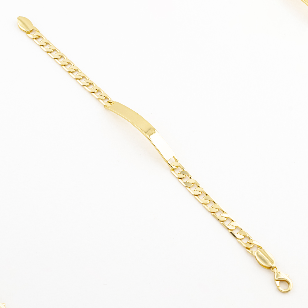 PULSERA CHAPA GOLDEN CHAIN