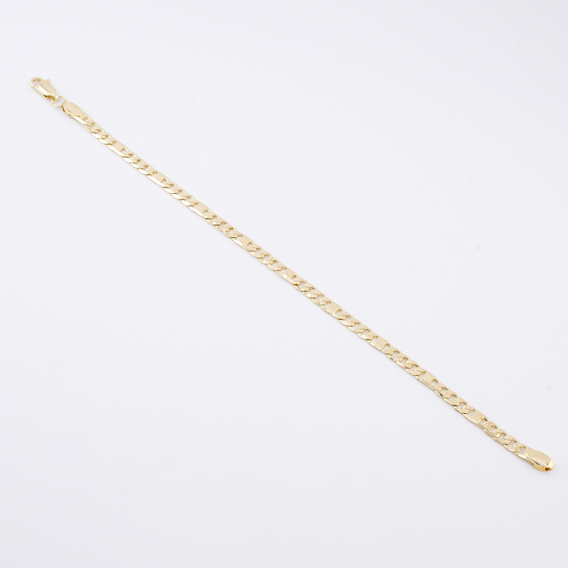 PULSERA CHAPA GOLDEN CASTING