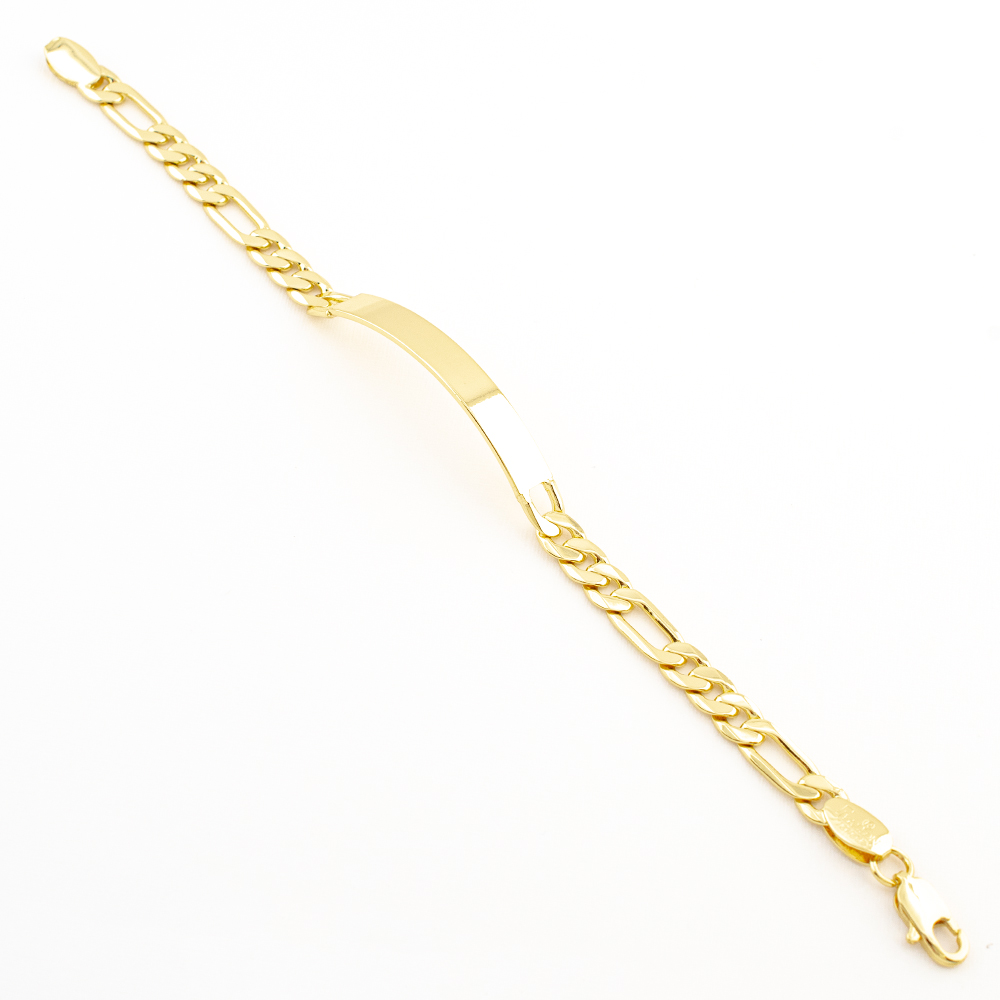 PULSERA CHAPA GOLDEN CASTING