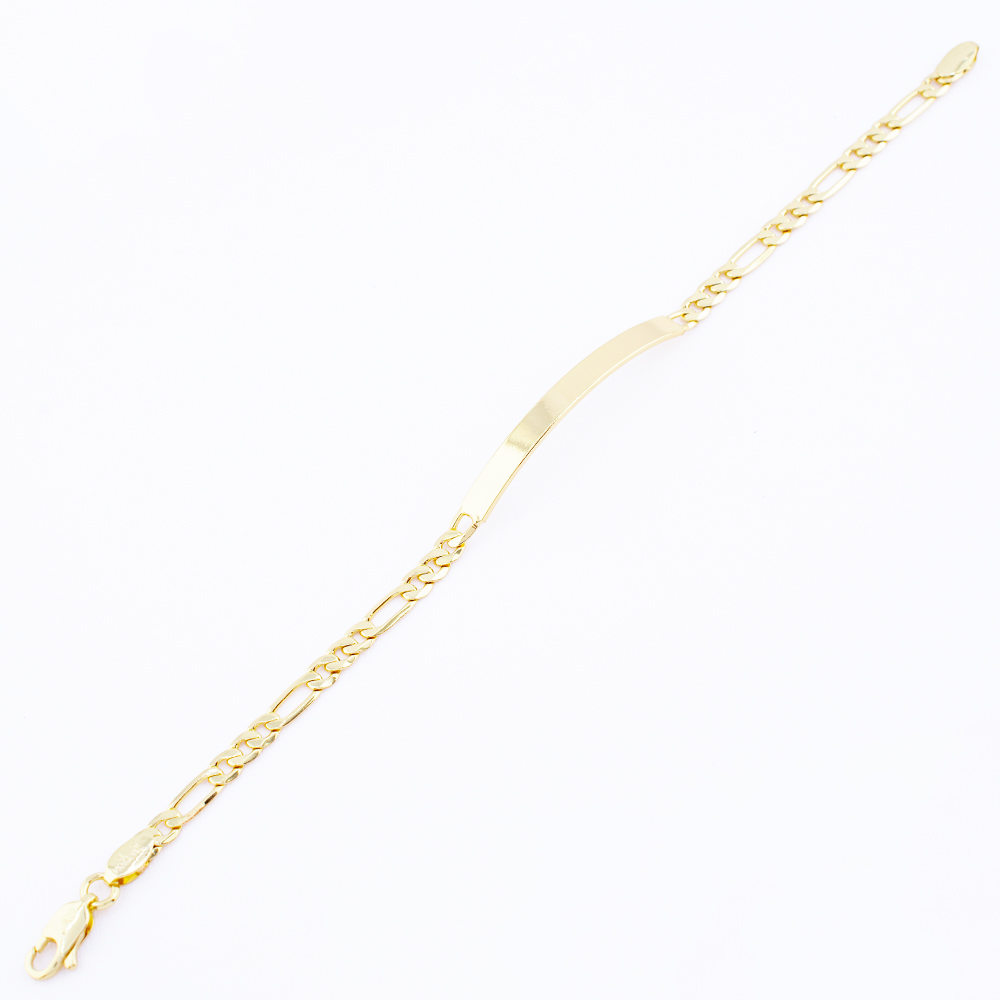PULSERA CHAPA GOLDEN CASTING