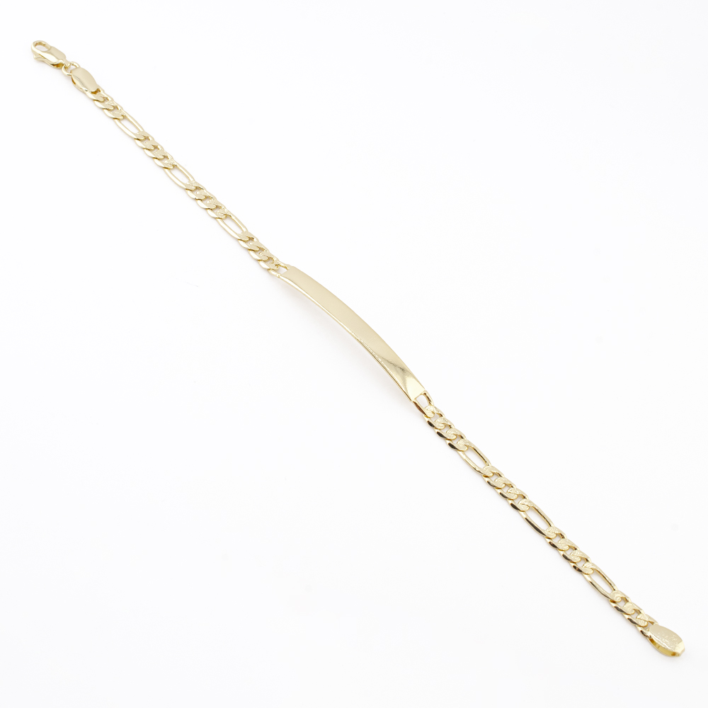 PULSERA CHAPA GOLDEN CASTING