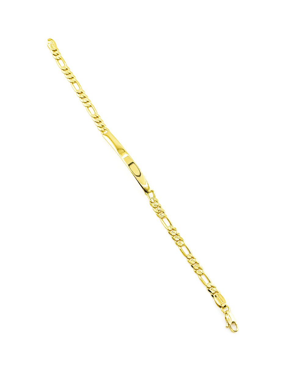 PULSERA CHAPA GOLDEN CASTING