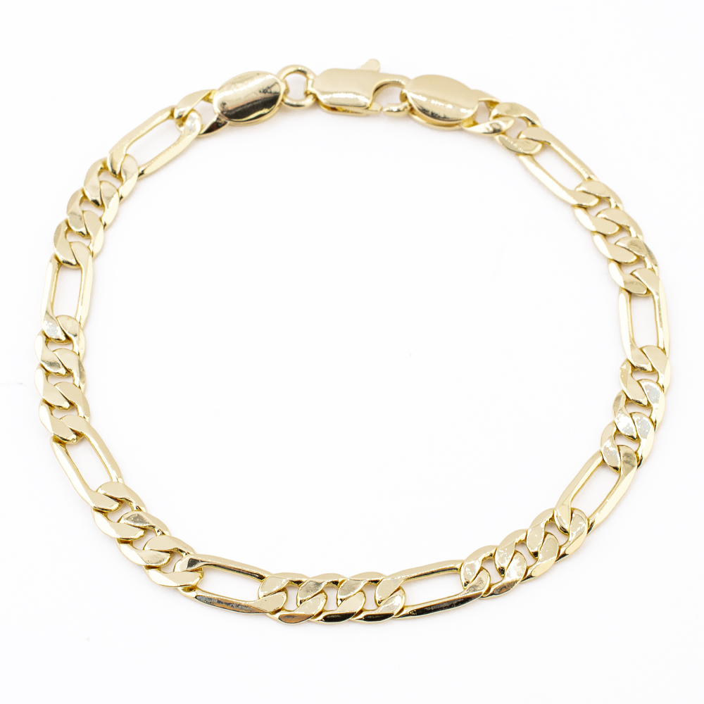 PULSERA CHAPA GOLDEN CASTING