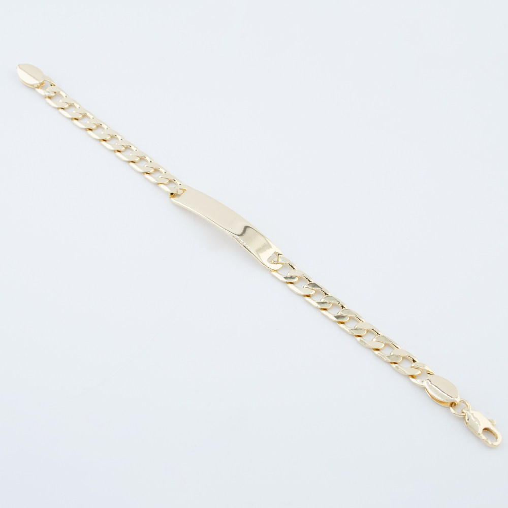 PULSERA CHAPA GOLDEN CHAIN