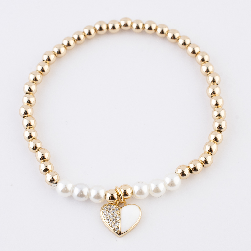 PULSERA CHAPA PEARLTIME