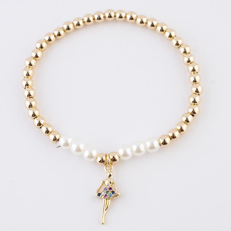 PULSERA CHAPA PEARLTIME