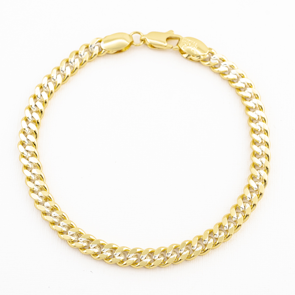 PULSERA BITONO GOLDEN CASTING