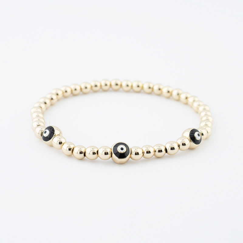 PULSERA CHAPA GOLDEN COLORS