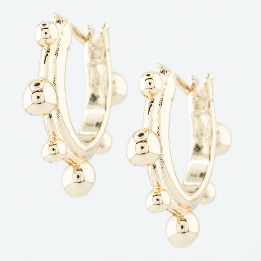 ARRACADA CHAPA GOLDEN CASTING