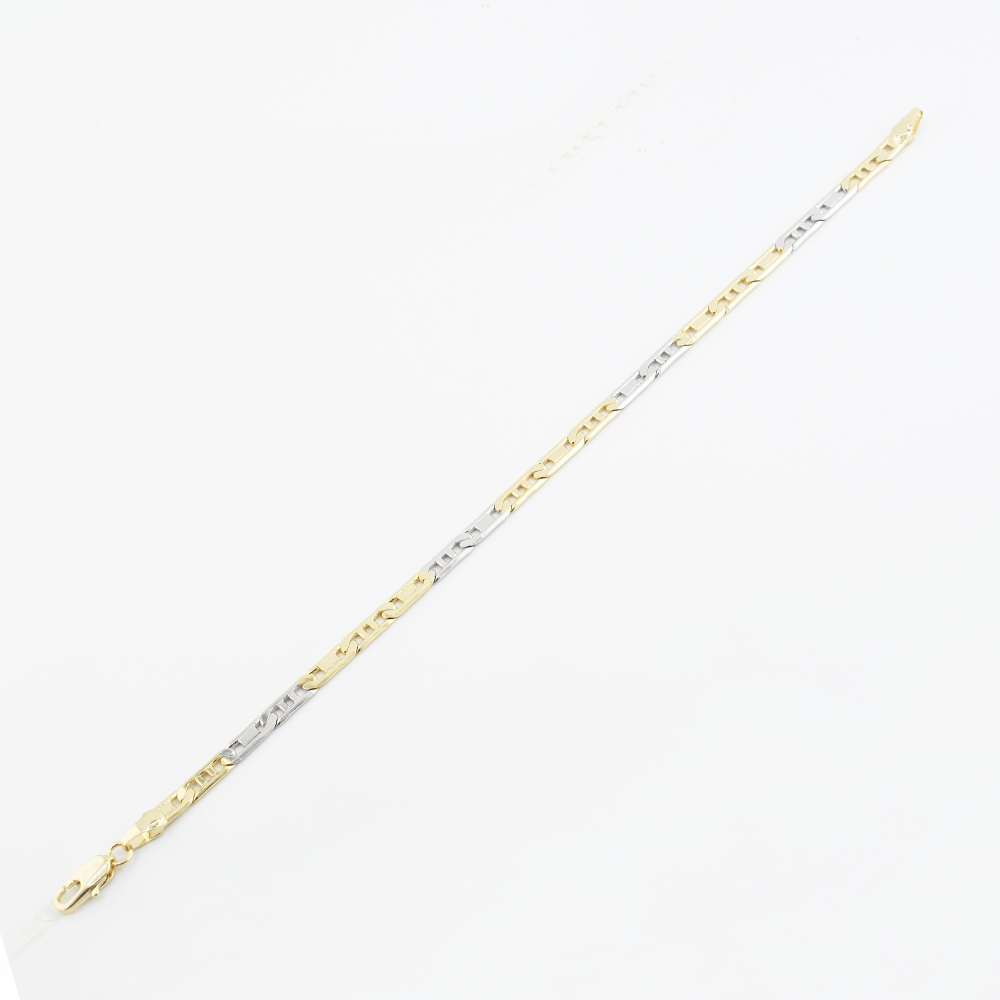 PULSERA BITONO GOLDEN CASTING