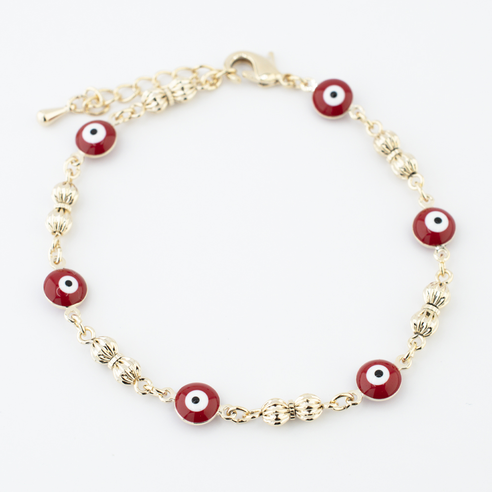PULSERA CHAPA GOLDEN COLORS