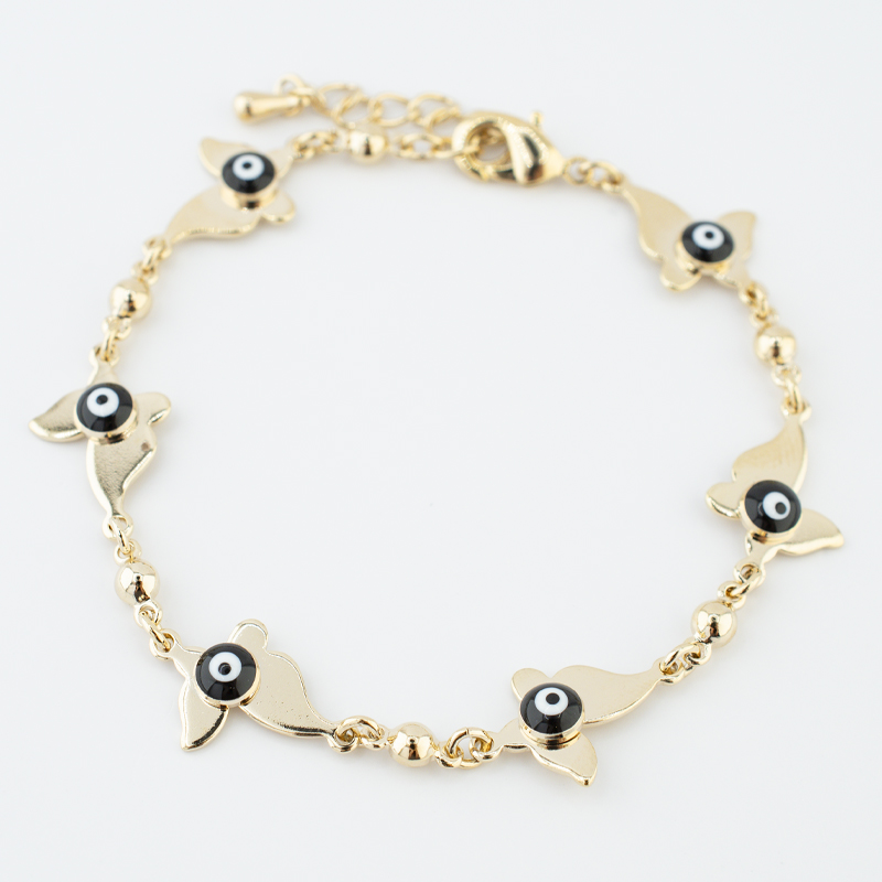 PULSERA CHAPA GOLDEN COLORS