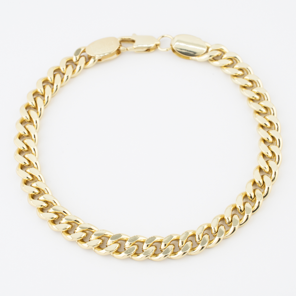 PULSERA CHAPA GOLDEN CASTING