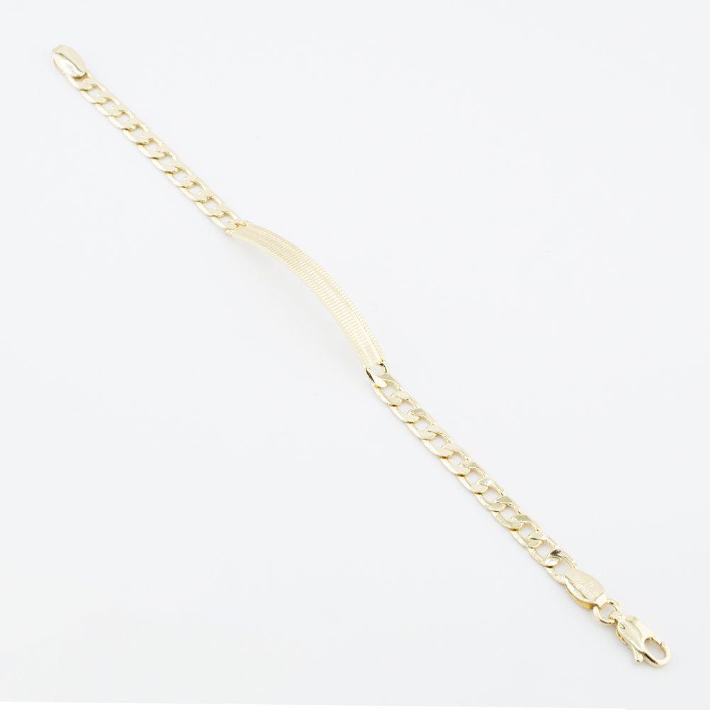 PULSERA CHAPA GOLDEN CHAIN
