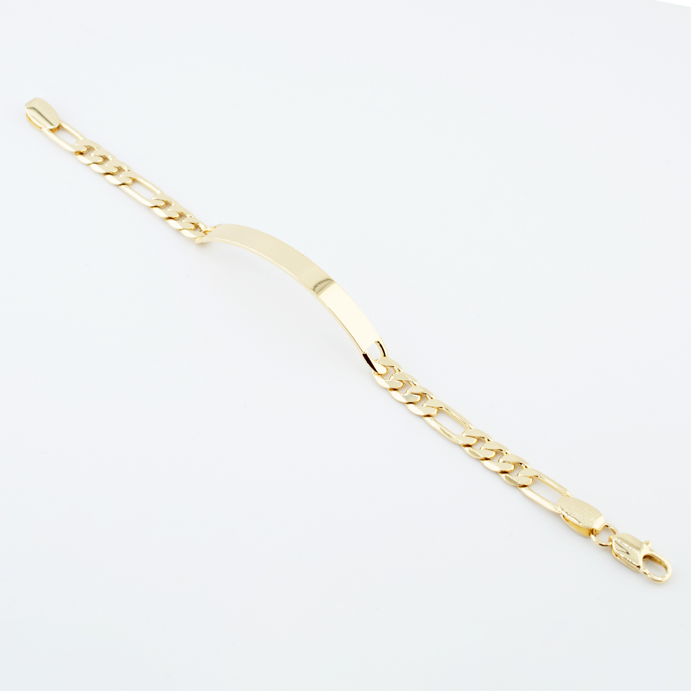 PULSERA CHAPA GOLDEN CASTING