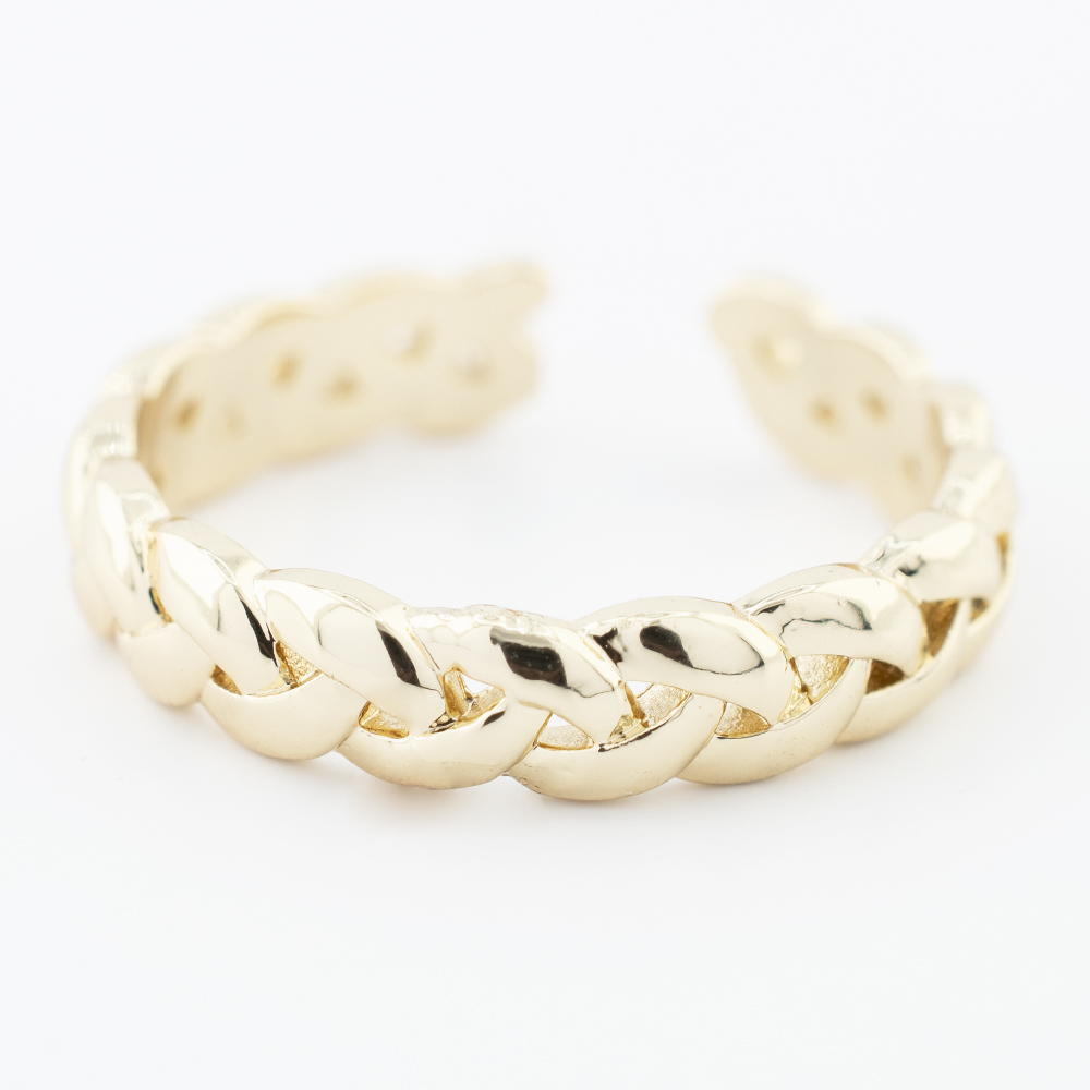 ANILLO  CHAPA GOLDEN CASTING