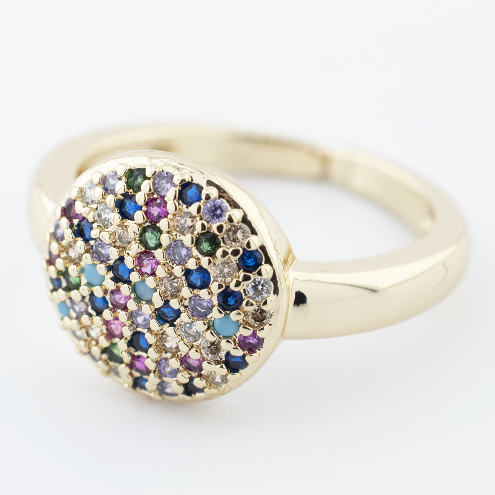 ANILLO  CHAPA GOLDEN RAINBOW
