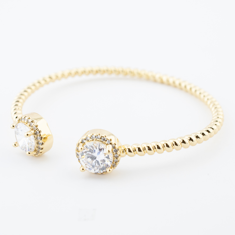 BRAZALETE CHAPA CRYSTIME