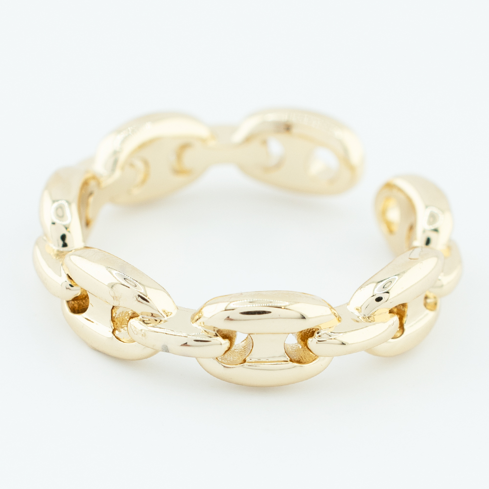 ANILLO  CHAPA GOLDEN CASTING