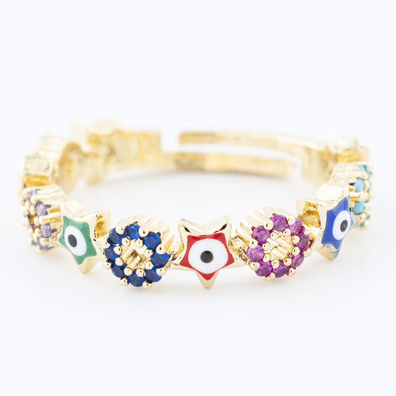 ANILLO  CHAPA GOLDEN COLORS