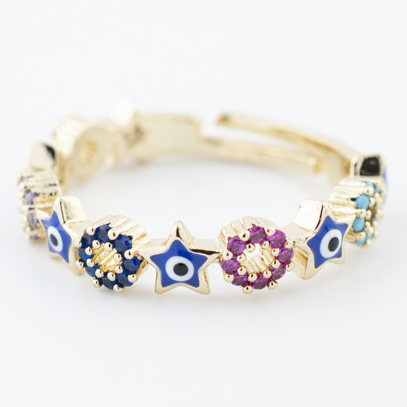 ANILLO  CHAPA GOLDEN COLORS