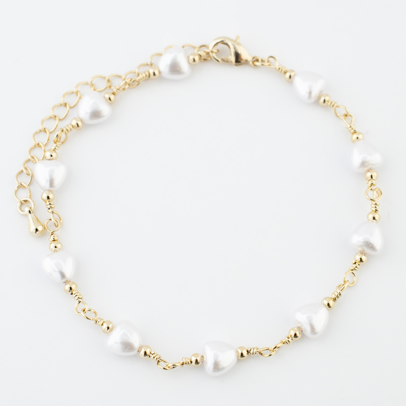 PULSERA CHAPA PEARLTIME