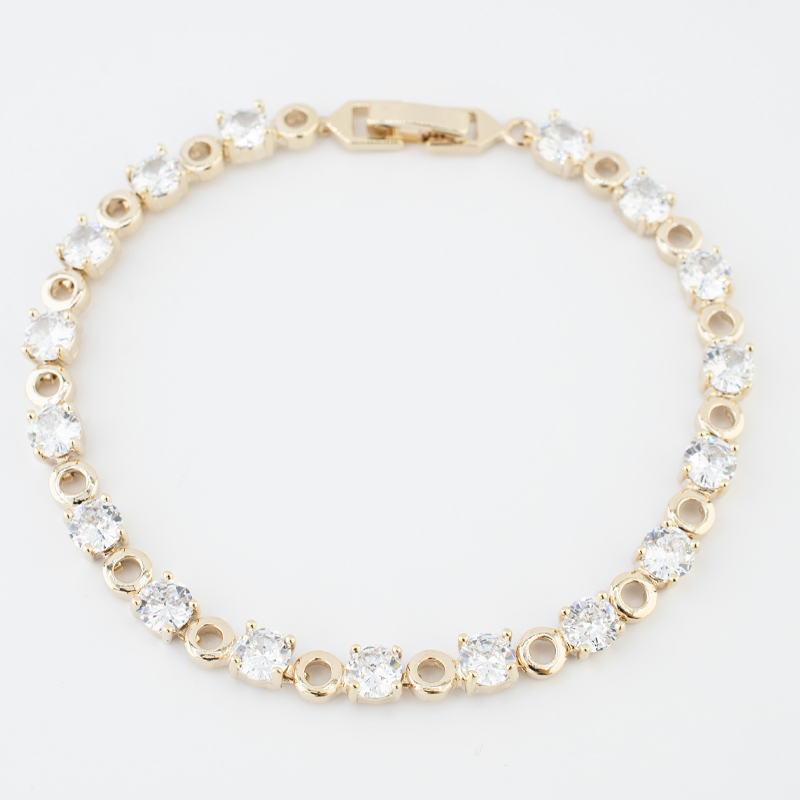 PULSERA CHAPA CRYSTIME