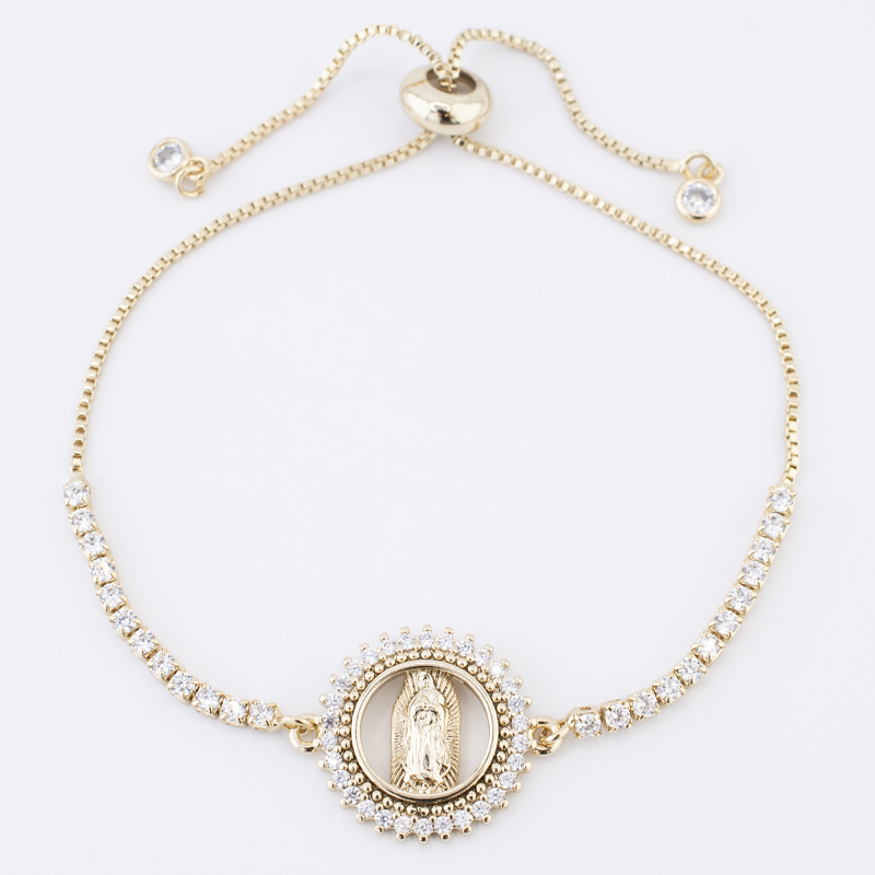 PULSERA CHAPA CRYSTIME