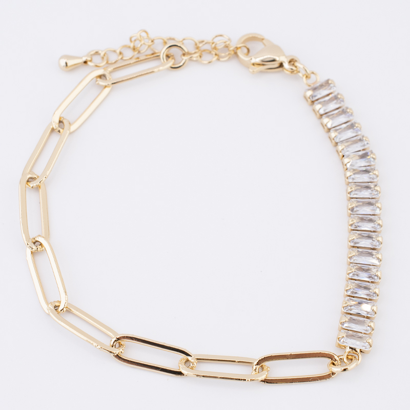 PULSERA CHAPA CRYSTIME