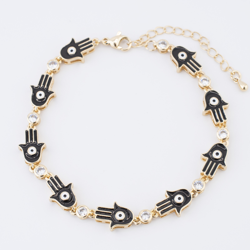 PULSERA CHAPA GOLDEN COLORS