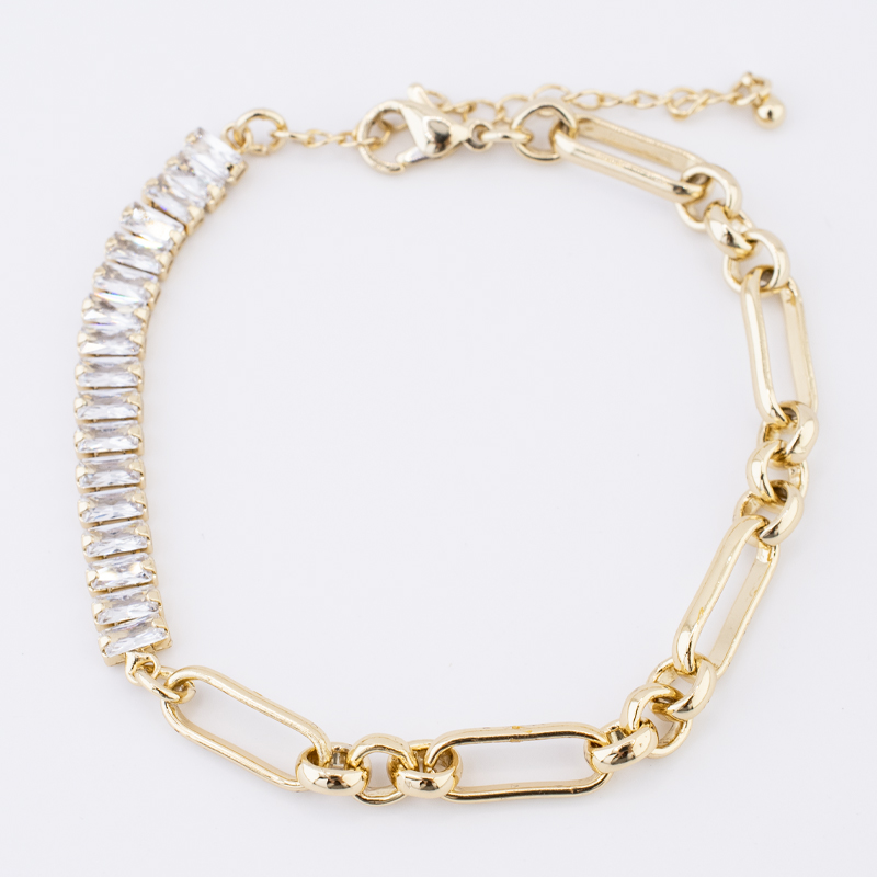 PULSERA CHAPA CRYSTIME