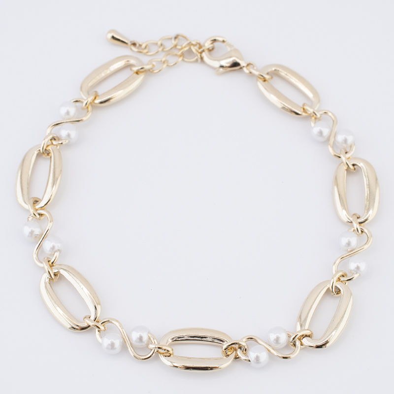 PULSERA CHAPA PEARLTIME
