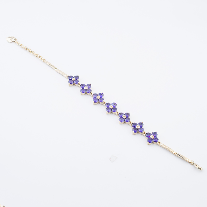 PULSERA CHAPA CRYSTIME