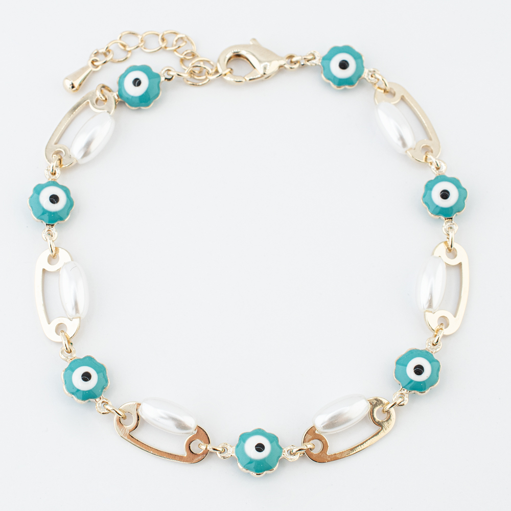 PULSERA CHAPA PEARLTIME