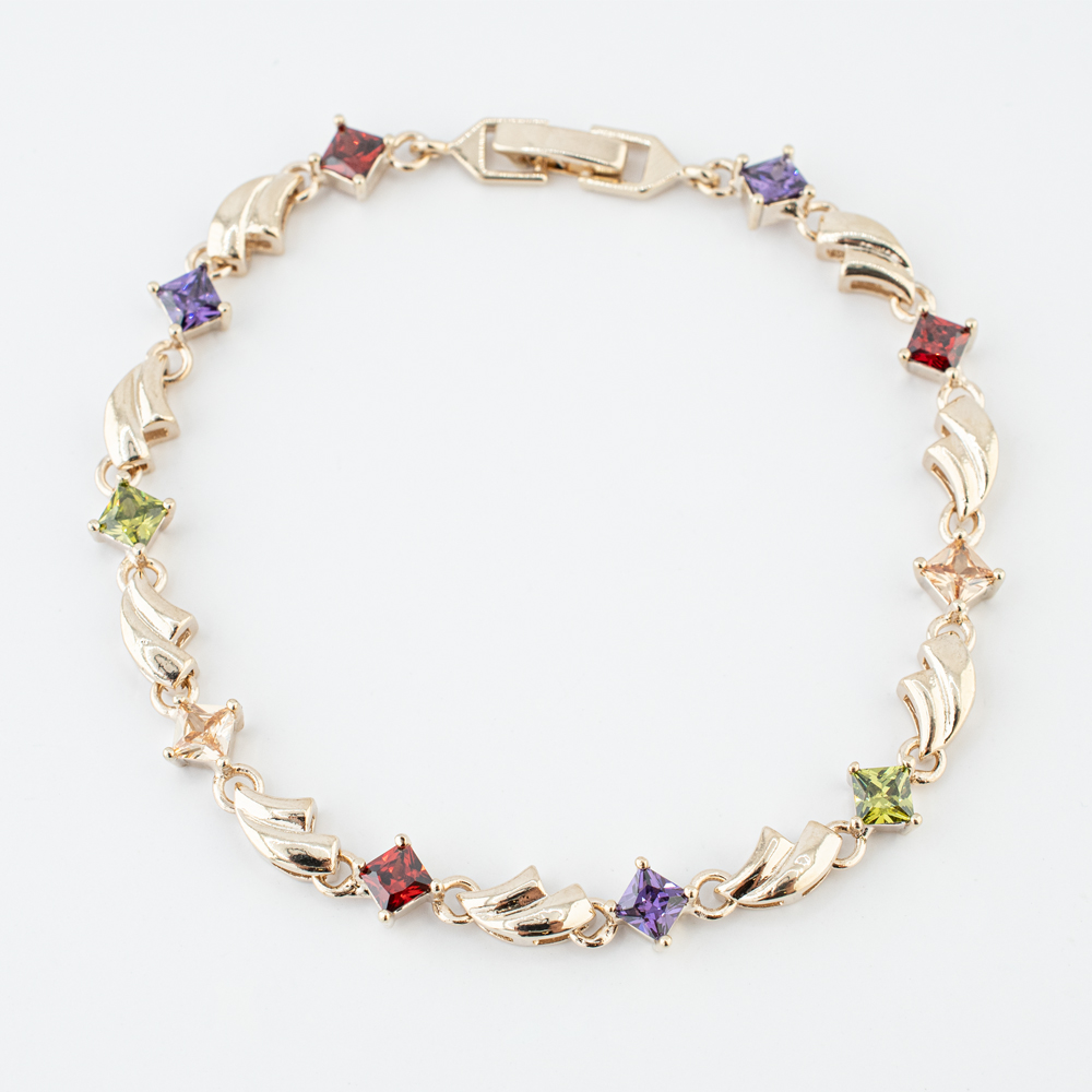 PULSERA CHAPA CRYSTIME