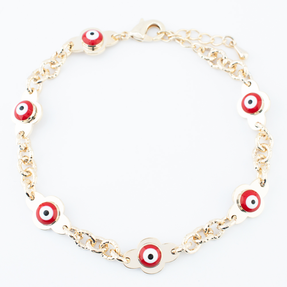 PULSERA CHAPA GOLDEN COLORS