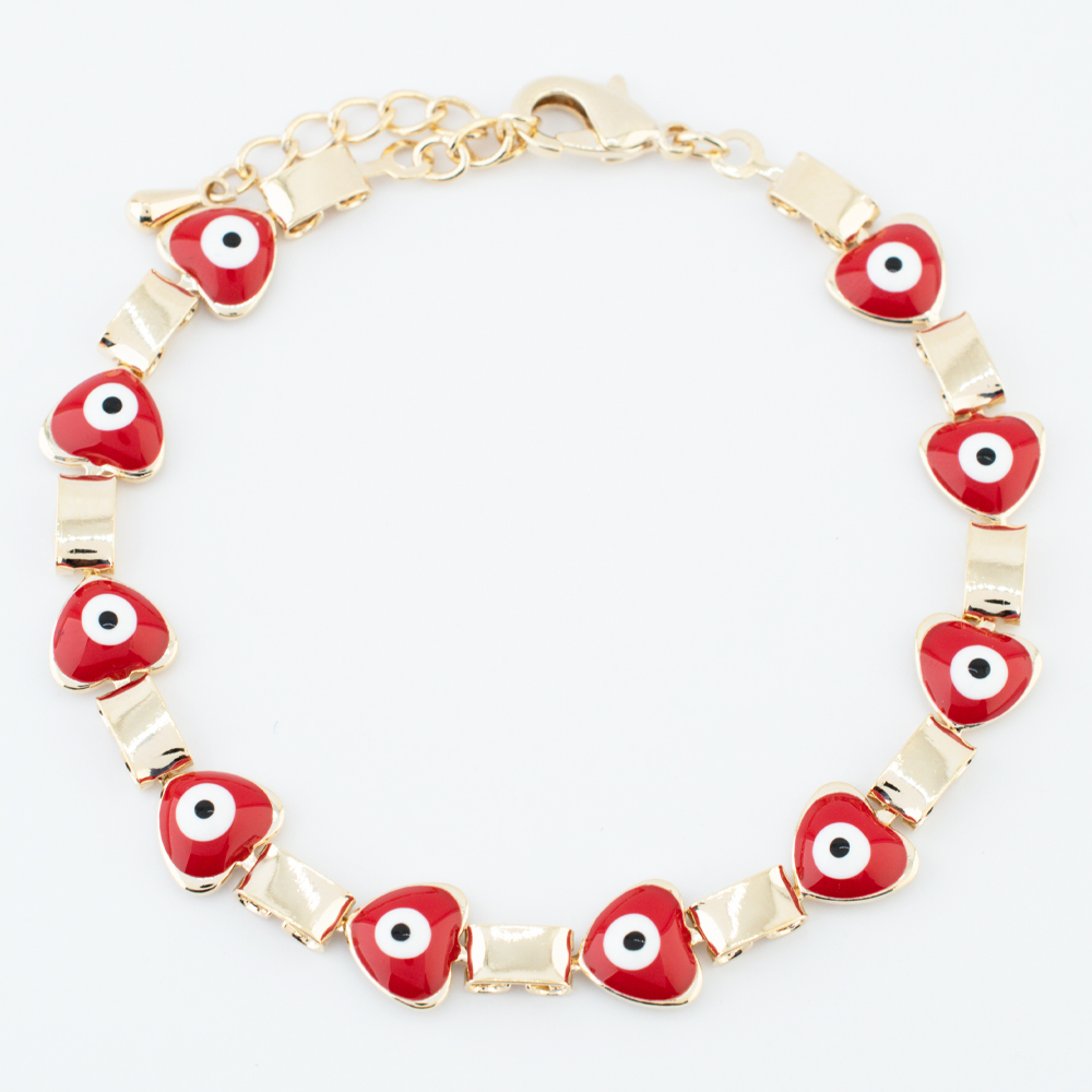 PULSERA CHAPA GOLDEN COLORS