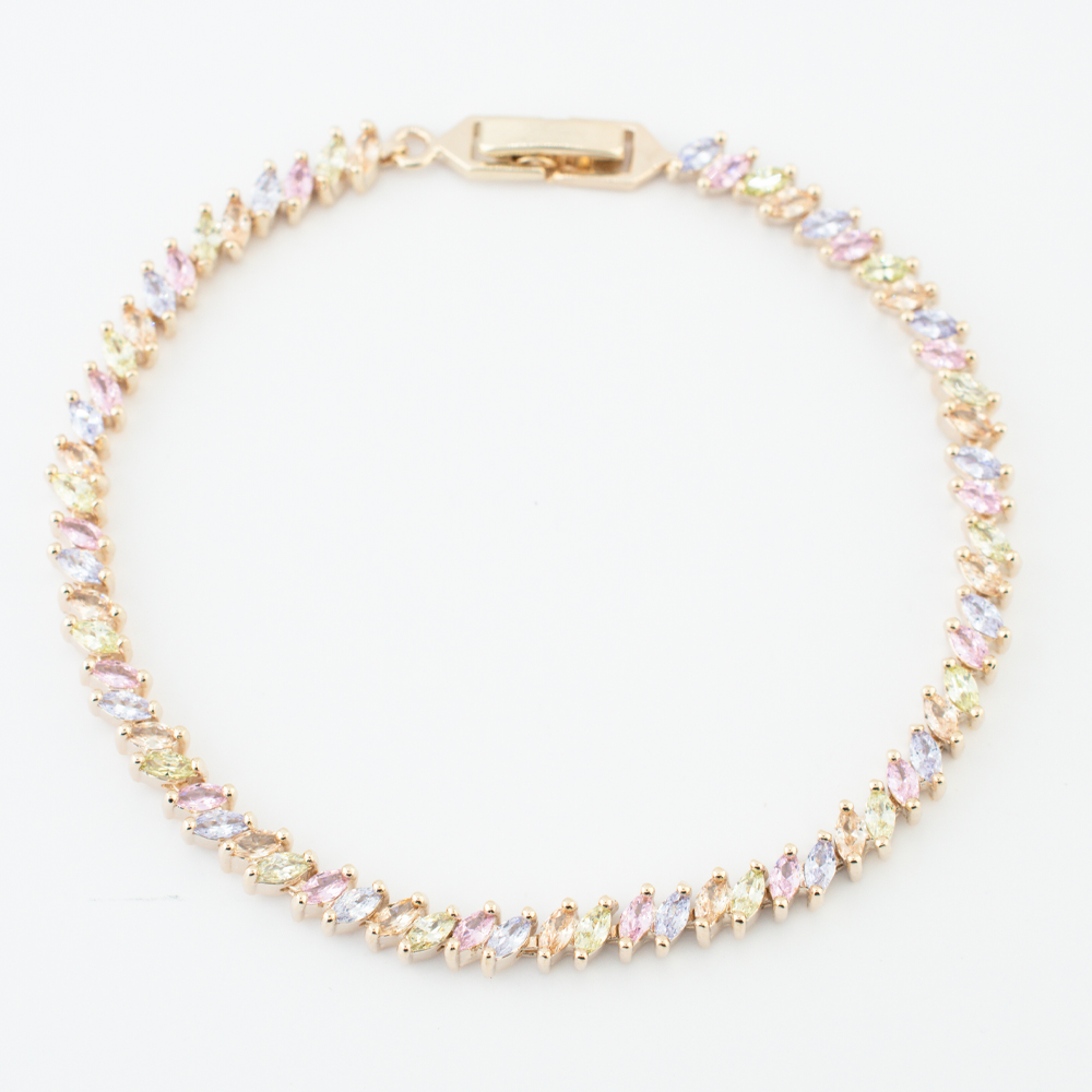 PULSERA CHAPA CRYSTIME