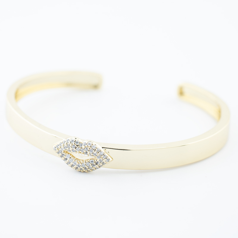 BRAZALETE CHAPA CRYSTIME