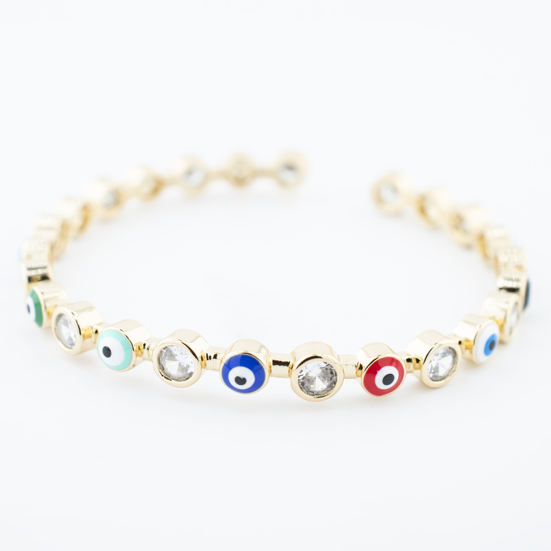 BRAZALETE CHAPA GOLDEN COLORS