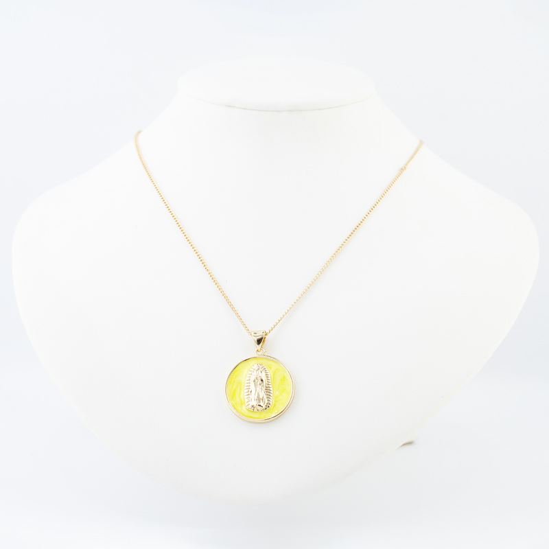 DIJE CHAPA GOLDEN STONE