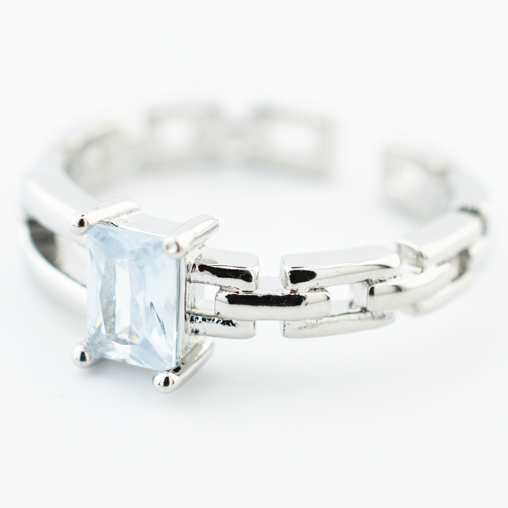 ANILLO  RODIO GOLDEN ROD