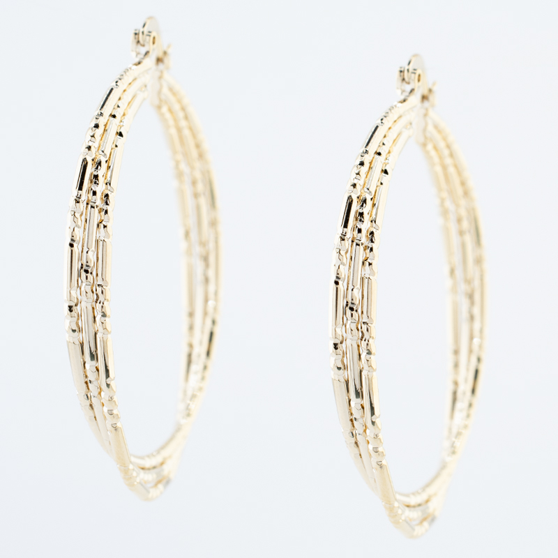 ARRACADA CHAPA GOLDEN CASTING