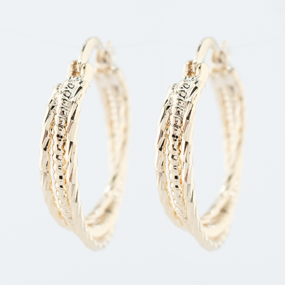 ARRACADA CHAPA GOLDEN CASTING