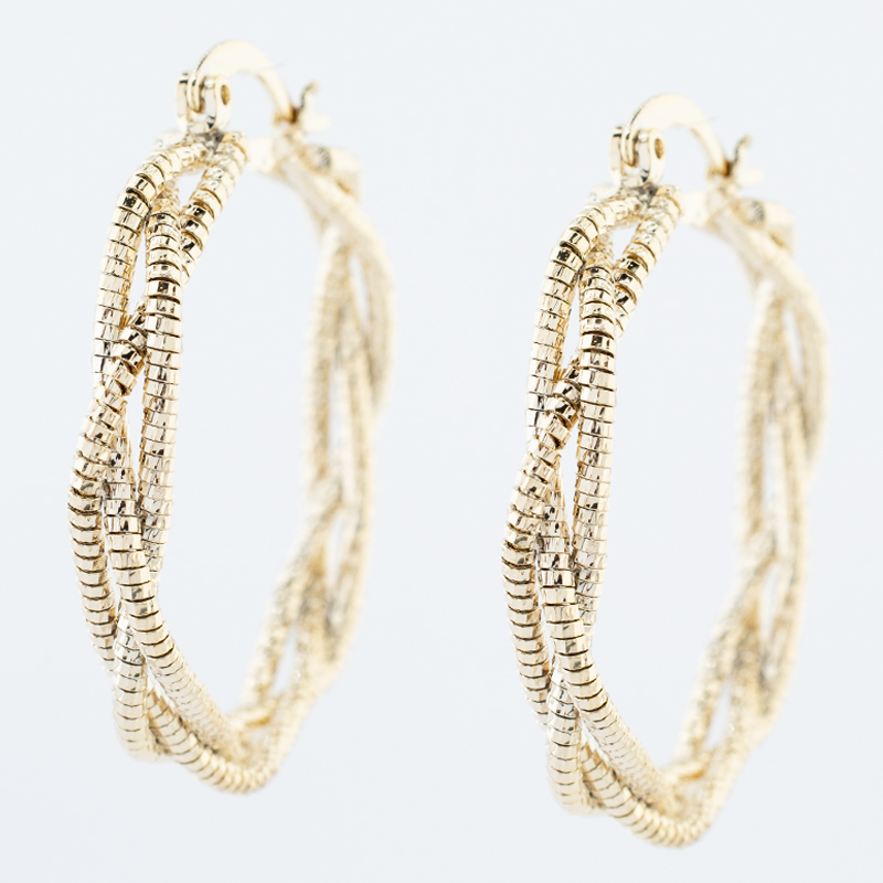 ARRACADA CHAPA GOLDEN CASTING
