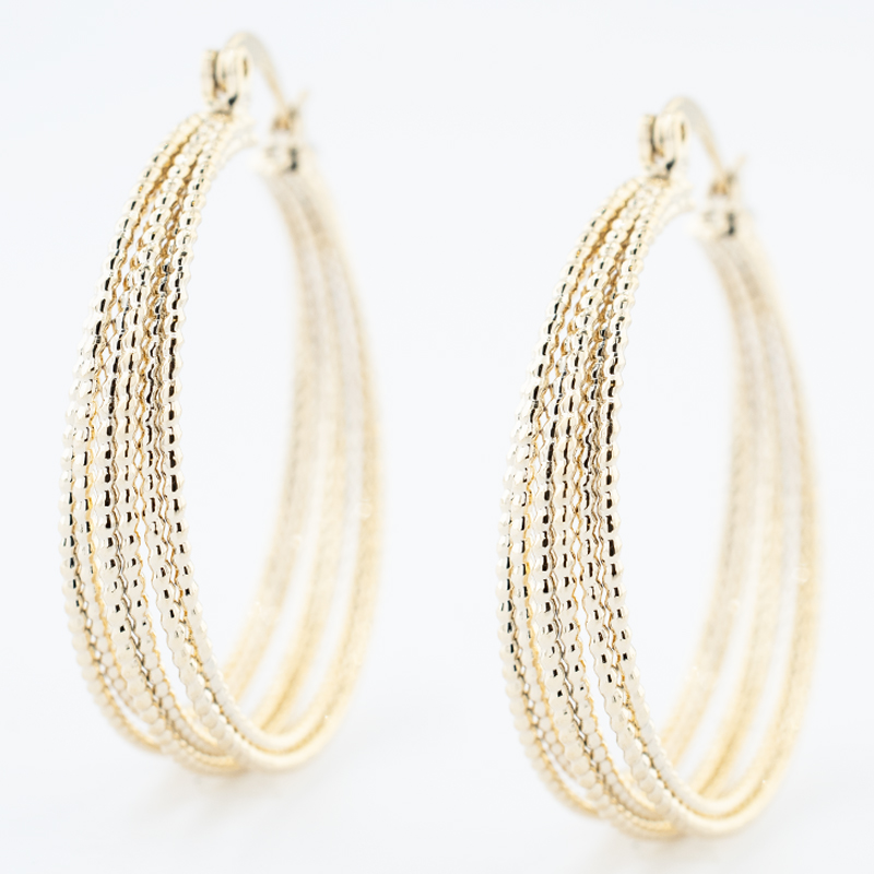 ARRACADA CHAPA GOLDEN CASTING